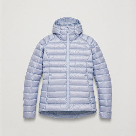 Lilac Haze Montane Women's Anti Freeze Hooded Down Jacket Front FAFZHLIL