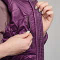 Saskatoon Berry Montane Women's Anti-Freeze Hooded Down Jacket Model 7