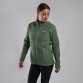 Eucalyptus Montane Women's Chonos Fleece Jacket Model Front