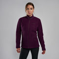 Saskatoon Berry Montane Women's Chonos Fleece Jacket Model Front