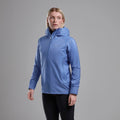 Cornflower Montane Women's Cetus Lite Waterproof Jacket Model Front