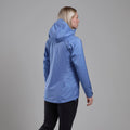 Cornflower Montane Women's Cetus Lite Waterproof Jacket Model Back