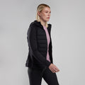 Black Montane Women's Composite Hooded Down Jacket Model 3