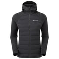 Black Montane Women's Composite Hooded Down Jacket Front