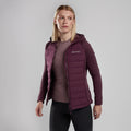 Mulberry Montane Women's Composite Hooded Down Jacket Model 3