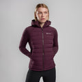 Mulberry Montane Women's Composite Hooded Down Jacket Model 4