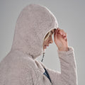 Oyster Montane Women's Caldus XT 2.0 Hooded Fleece Jacket Model 6 FCXTHOYS