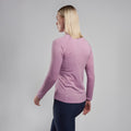 Allium Montane Women's Dart Long Sleeve T-Shirt Model Back