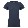 Eclipse Blue Montane Women's Dart Nano T-Shirt Front