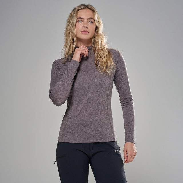 Montane Women's Dart Zip Neck T-Shirt