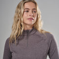 Dusk Montane Women's Dart Zip Neck T-Shirt Model 3 FDRZIDUS
