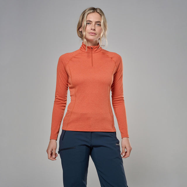Montane Women's Dart Zip Neck T-Shirt