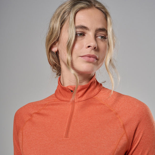 Montane Women's Dart Zip Neck T-Shirt