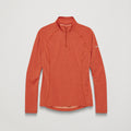 Lava Montane Women's Dart Zip Neck T-Shirt Front FDRZILAV
