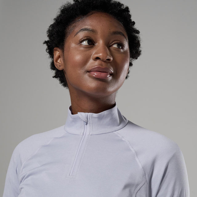 Montane Women's Dart Zip Neck T-Shirt