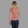 Pink Clay Montane Women's Dart T-Shirt Model Back