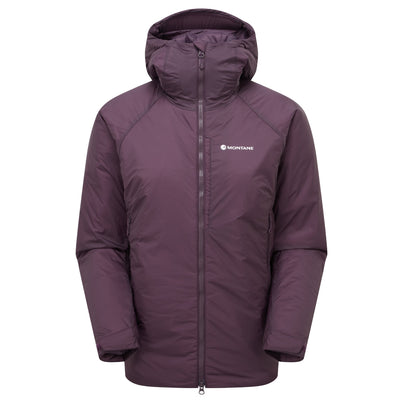 Mulberry Montane Women's Fortes XT Hooded Insulated Jacket Front