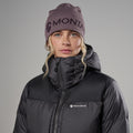 Midnight Grey Montane Women's Glacium Hooded Down Jacket Model 3 FGLAHMNG