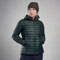 Deep Forest Montane Women's Icarus Hooded Insulated Jacket Model 3