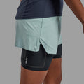 Sea Mist Montane Women's Jetstream 4" Trail Running Shorts Model 4