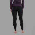 Black Montane Women's Malli Merino Leggings Model Back