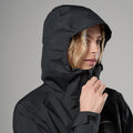 Black Montane Women's Norste Lite Waterproof Jacket Model 6