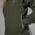 Moss Montane Women's Norste Waterproof Jacket Model 4