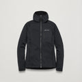 Black Montane Women's Protium CP Hooded Fleece Jacket Front