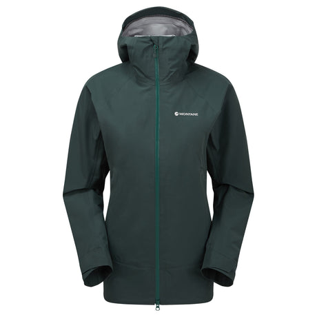 Deep Forest Montane Women's Phase Waterproof Jacket Front