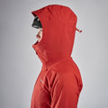 Saffron Red Montane Women's Phase XT Waterproof Jacket Model 8