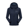 Eclipse Blue Montane Women's Prasos Hooded Windproof Jacket 
