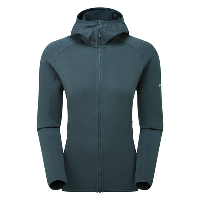 Deep Forest Montane Women's Protium Hooded Fleece Jacket Front