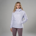 Lilac Haze Montane Women's Prism Hooded Insulated Jacket Model Front
