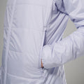 Lilac Haze Montane Women's Prism Hooded Insulated Jacket Model 5