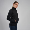 Black Montane Women's Protium Fleece Jacket Model 3