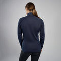 Eclipse Blue Montane Women's Protium Fleece Jacket Model 3