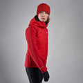 Adrenaline Red Montane Women's Phase XPD Waterproof Jacket Model 3