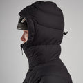 Black Montane Women's Resolve XT Hooded Down Jacket Model 7