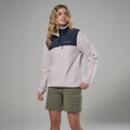 Oyster Montane Women's Roco Fleece Pull On Model Front