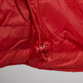 Saffron Red Montane Women's Respond Hooded Insulated Jacket Model 5