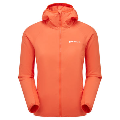 Tigerlily Montane Women's Sirocco Hooded Insulated Jacket Front