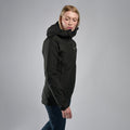 Black Montane Women's Solution Waterproof Jacket Model 4