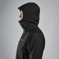 Black Montane Women's Solution Waterproof Jacket Model 5