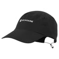 Black Montane Cetus Waterproof Cap Front