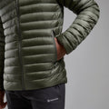 Caper Montane Men's Anti-Freeze Hooded Down Jacket Model 4