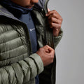 Caper Montane Men's Anti-Freeze Hooded Down Jacket Model 5