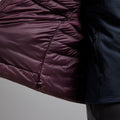 Dark Garnet Montane Men's Anti-Freeze Hooded Down Jacket Model 7
