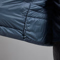 Stone Blue Montane Men's Anti-Freeze Hooded Down Jacket Model 7