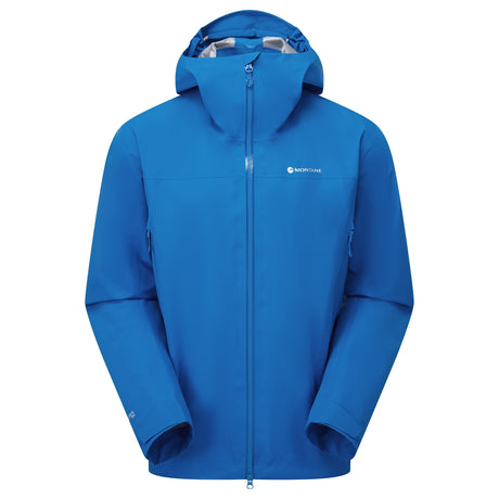 Neptune Blue Montane Men's Alta Lite Waterproof Jacket Front