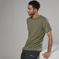 Caper Montane Men's Alhena Merino Blend T-Shirt Model Front